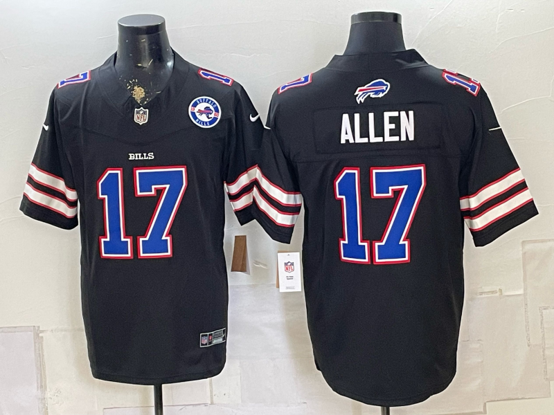 Men 2026 Buffalo Bills #17 Allen black Nike Limited NFL Jersey 0815006->buffalo bills->NFL Jersey